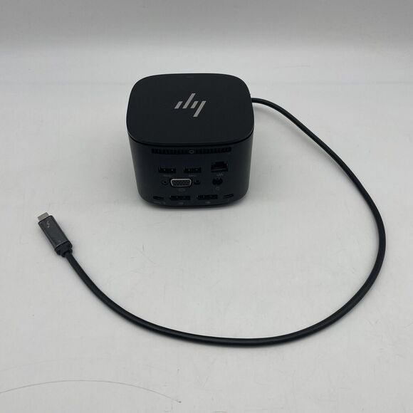 HP G2 Docking Station Thunderbolt 120W 4K HSN-IX01 TypeC USBC NO AC ADAPTER